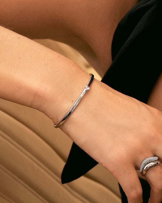 Mockberg Nisrine Steel Bangle - Bjerveur.noMockberg Nisrine Steel Bangle