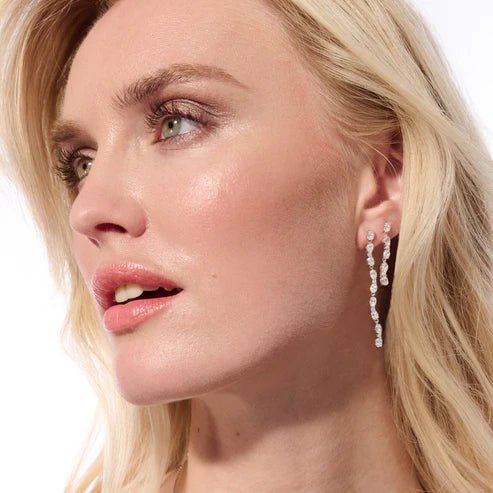 Øredobber Ellera Ovale Sette SKU: SJ - E2417 - CZ - Bjerveur.noØredobber Ellera Ovale Sette SKU: SJ - E2417 - CZ