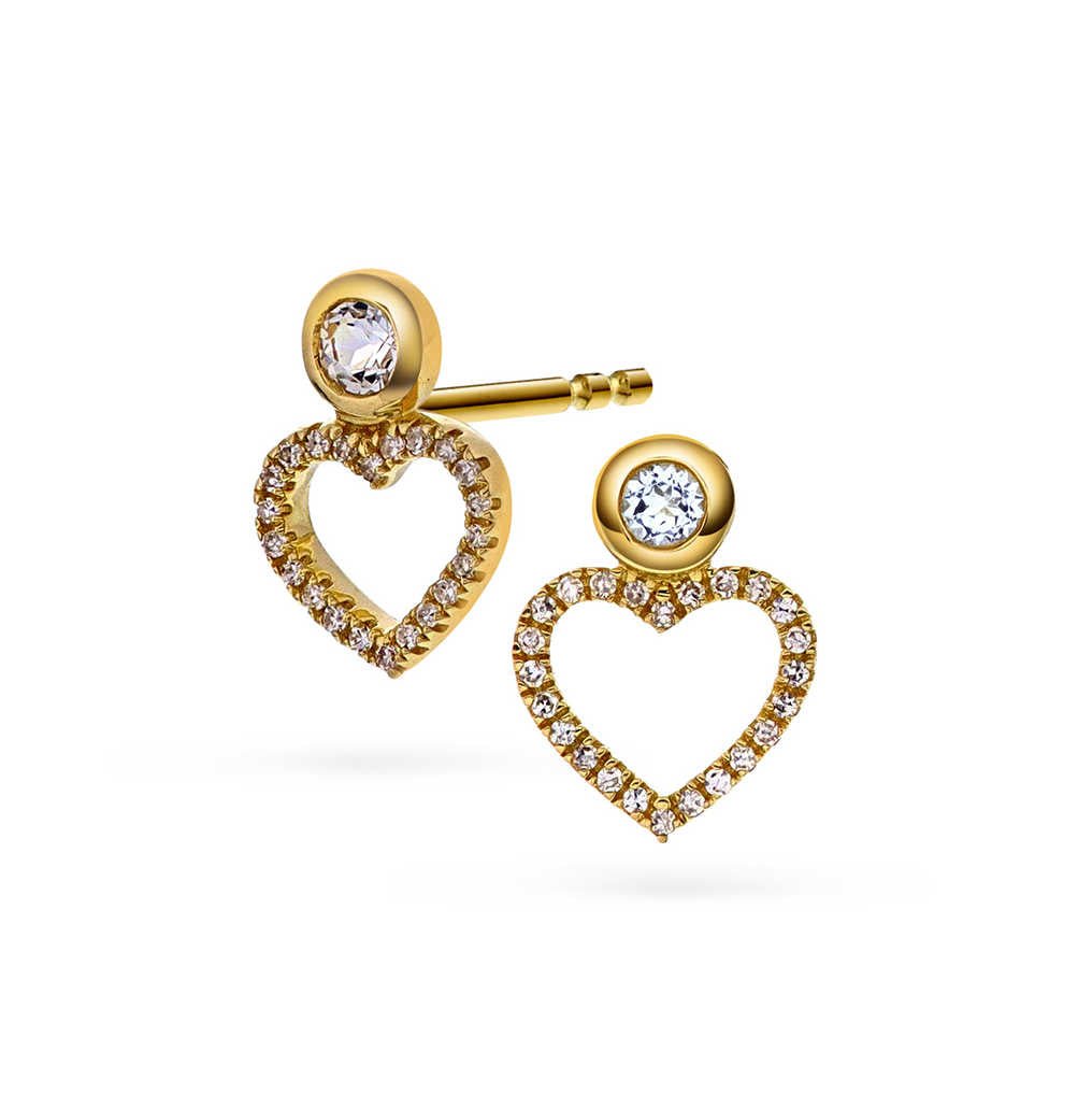 Øredobber i gull m/diamanter 0,05 ct WP1 59795 - Bjerveur.noØredobber i gull m/diamanter 0,05 ct WP1 59795