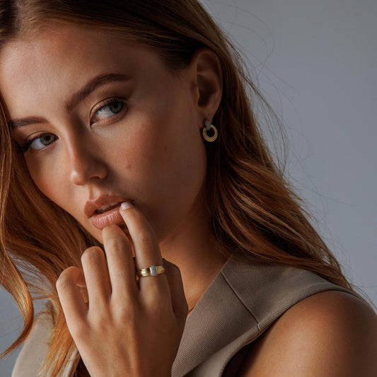 Øredobber i gull med diamant 0,22 ct WSI 24150060 - Bjerveur.noØredobber i gull med diamant 0,22 ct WSI 24150060