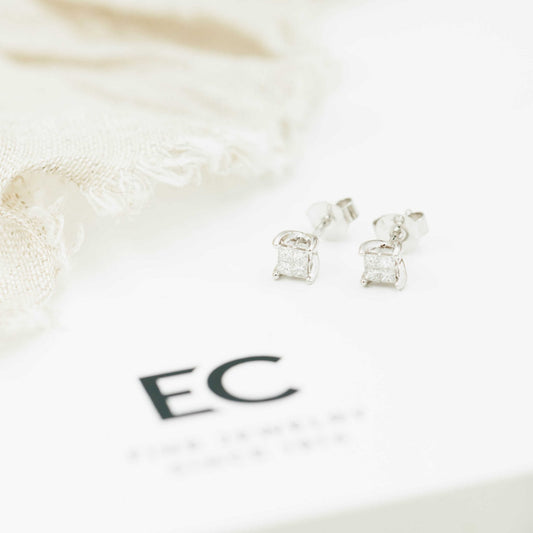 Øredobber i gull med diamant 0,25 ct WSI 1416013 - Bjerveur.noØredobber i gull med diamant 0,25 ct WSI 1416013