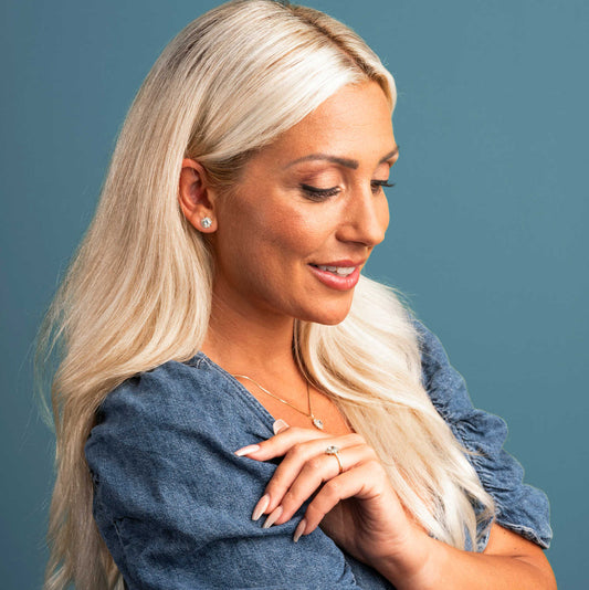 ØREDOBBER I GULL MED DIAMANTER 0,08 CT 59636 - Bjerveur.noØREDOBBER I GULL MED DIAMANTER 0,08 CT 59636