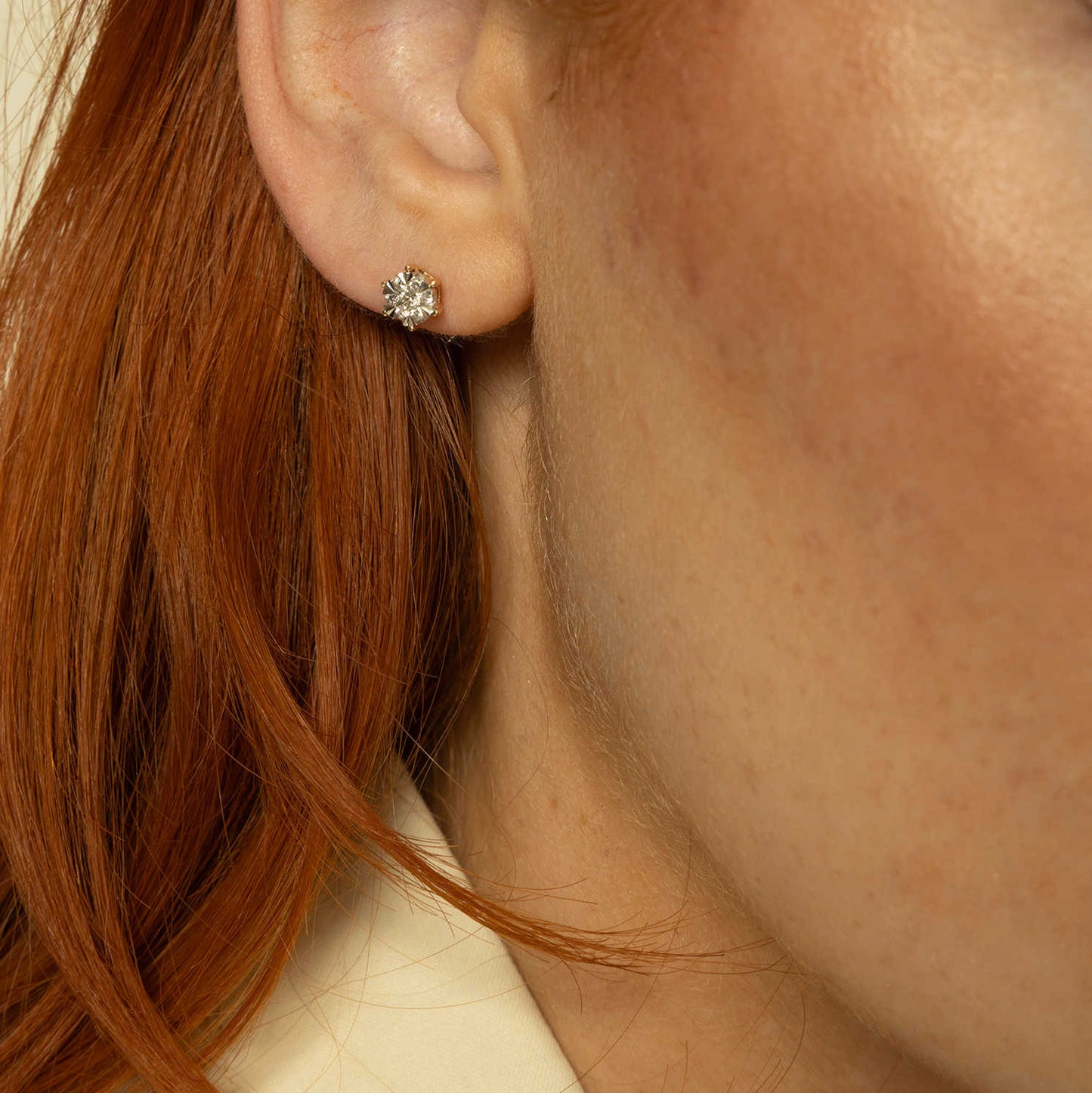 Øredobber i gull med diamanter 0,27 ct W 59996 - Bjerveur.noØredobber i gull med diamanter 0,27 ct W 59996