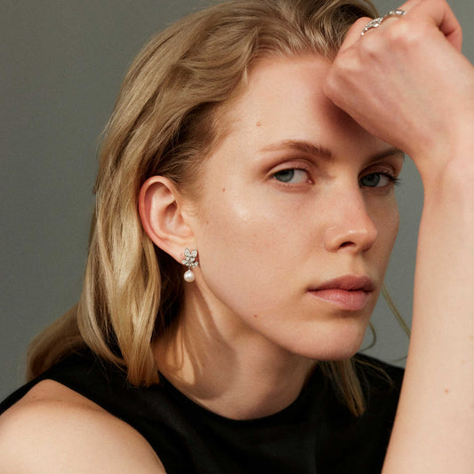 Øredobber i gull med fvp og dia 0.27 ct 14150049 - Bjerveur.noØredobber i gull med fvp og dia 0.27 ct 14150049