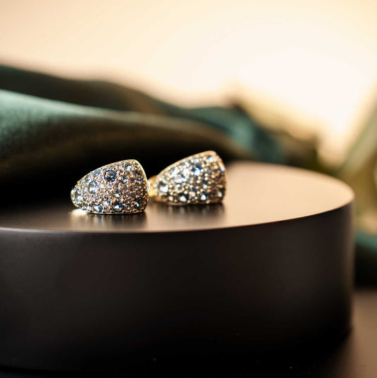 Øredobber i sølv med blå zirkonia 710351 - Bjerveur.noØredobber i sølv med blå zirkonia 710351