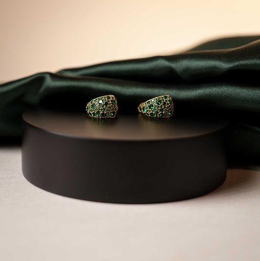 Øredobber i sølv med grønn zirkonia 710350 - Bjerveur.noØredobber i sølv med grønn zirkonia 710350