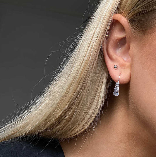 ØREDOBBER I SØLV MED ZIRKONIA 990788 - Bjerveur.noØREDOBBER I SØLV MED ZIRKONIA 990788