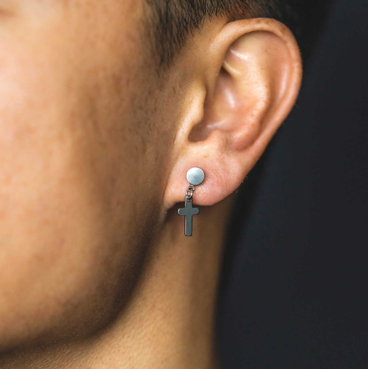 ØREDOBBER I STÅL, KORS, DUAL 972525 - Bjerveur.noØREDOBBER I STÅL, KORS, DUAL 972525