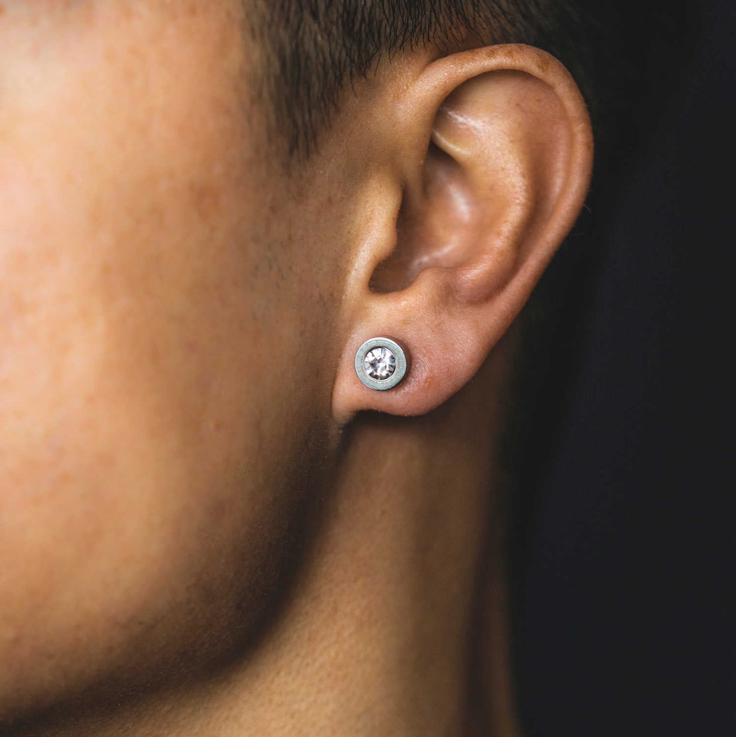 ØREDOBBER I STÅL MED ZIRKONIA 972539 - Bjerveur.noØREDOBBER I STÅL MED ZIRKONIA 972539