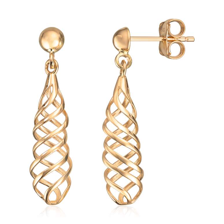 Ørepynt i 14K gult gull Artikkelnr: 47681 - Bjerveur.noØrepynt i 14K gult gull Artikkelnr: 47681