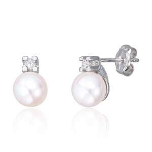 Ørepynt perle 0,07ct WSI HV 585 Artikkelnr: 47551 - Bjerveur.noØrepynt perle 0,07ct WSI HV 585 Artikkelnr: 47551