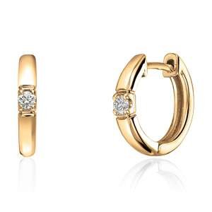 Øreringer 0,10ct WSI gult gull Artikkelnr: AØ01 - 2 - 05WGU - Bjerveur.noØreringer 0,10ct WSI gult gull Artikkelnr: AØ01 - 2 - 05WGU