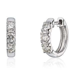 Øreringer 0,60ct WSI hvitt gull Artikkelnr: AØ01 - 6 - 10WHV - Bjerveur.noØreringer 0,60ct WSI hvitt gull Artikkelnr: AØ01 - 6 - 10WHV