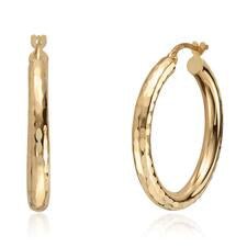 Øreringer 2,5x10mm 585 - Bjerveur.no