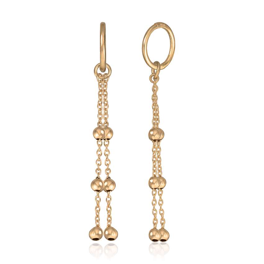 Øreringer i 14K gult gull Artikkelnr: 47619 - Bjerveur.noØreringer i 14K gult gull Artikkelnr: 47619