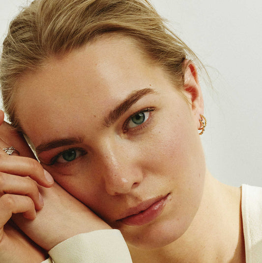 ØRERINGER I GULL MED DIAMANT 0,17 CT WSI 24150033 - Bjerveur.noØRERINGER I GULL MED DIAMANT 0,17 CT WSI 24150033