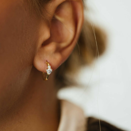 ØRERINGER I GULL MED ZIRKONIA 59305 - Bjerveur.noØRERINGER I GULL MED ZIRKONIA 59305