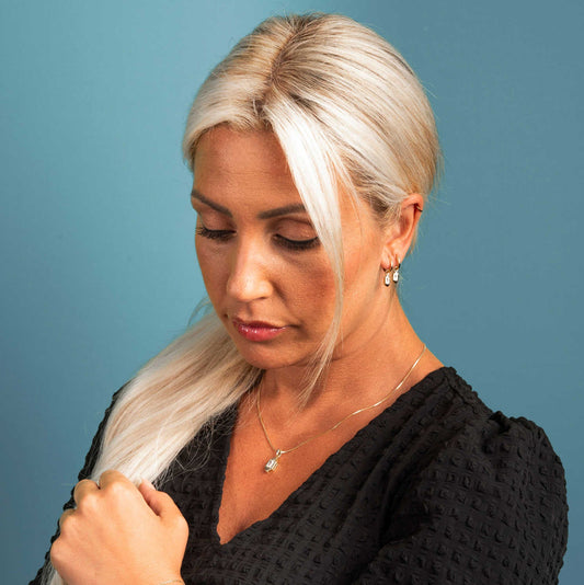 ØRERINGER I SØLV MED ZIRKONIA 991655 - Bjerveur.noØRERINGER I SØLV MED ZIRKONIA 991655