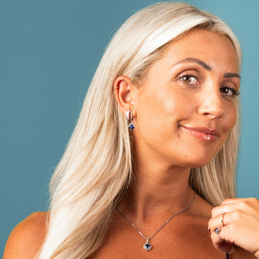 ØRERINGER I SØLV MED ZIRKONIA 991719 - Bjerveur.noØRERINGER I SØLV MED ZIRKONIA 991719