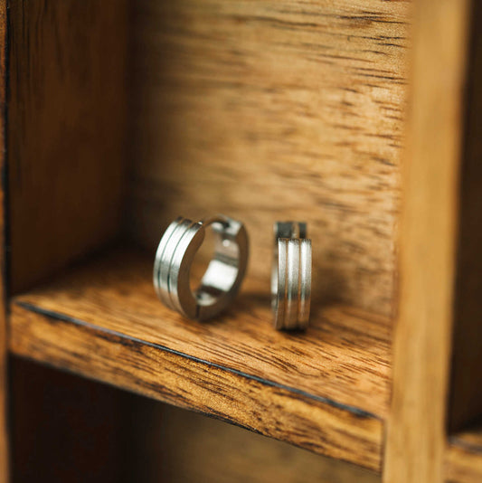 ØRERINGER I STÅL, PAR 972551 - Bjerveur.noØRERINGER I STÅL, PAR 972551