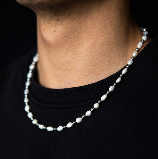 PERLEKJEDE MED STÅL 972541 - Bjerveur.noPERLEKJEDE MED STÅL 972541