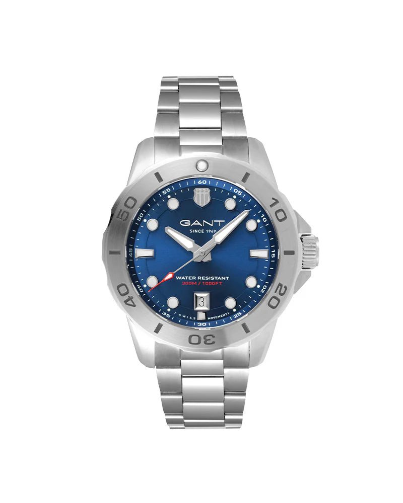 Prestige 301 Stål / Blå 42,5mm SKU | GP301002 - Bjerveur.noPrestige 301 Stål / Blå 42,5mm SKU | GP301002