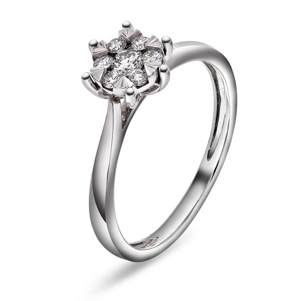 Ring i gull med diamant 0,25 ct WP 59993 - Bjerveur.noRing i gull med diamant 0,25 ct WP 59993