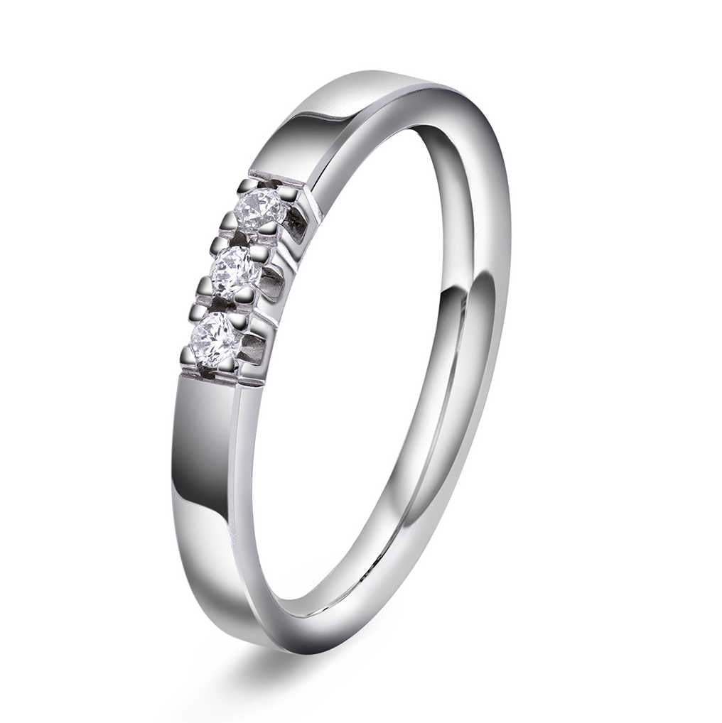 Ring i gull med diamanter 0,09 TWVS N18925 - Bjerveur.noRing i gull med diamanter 0,09 TWVS N18925