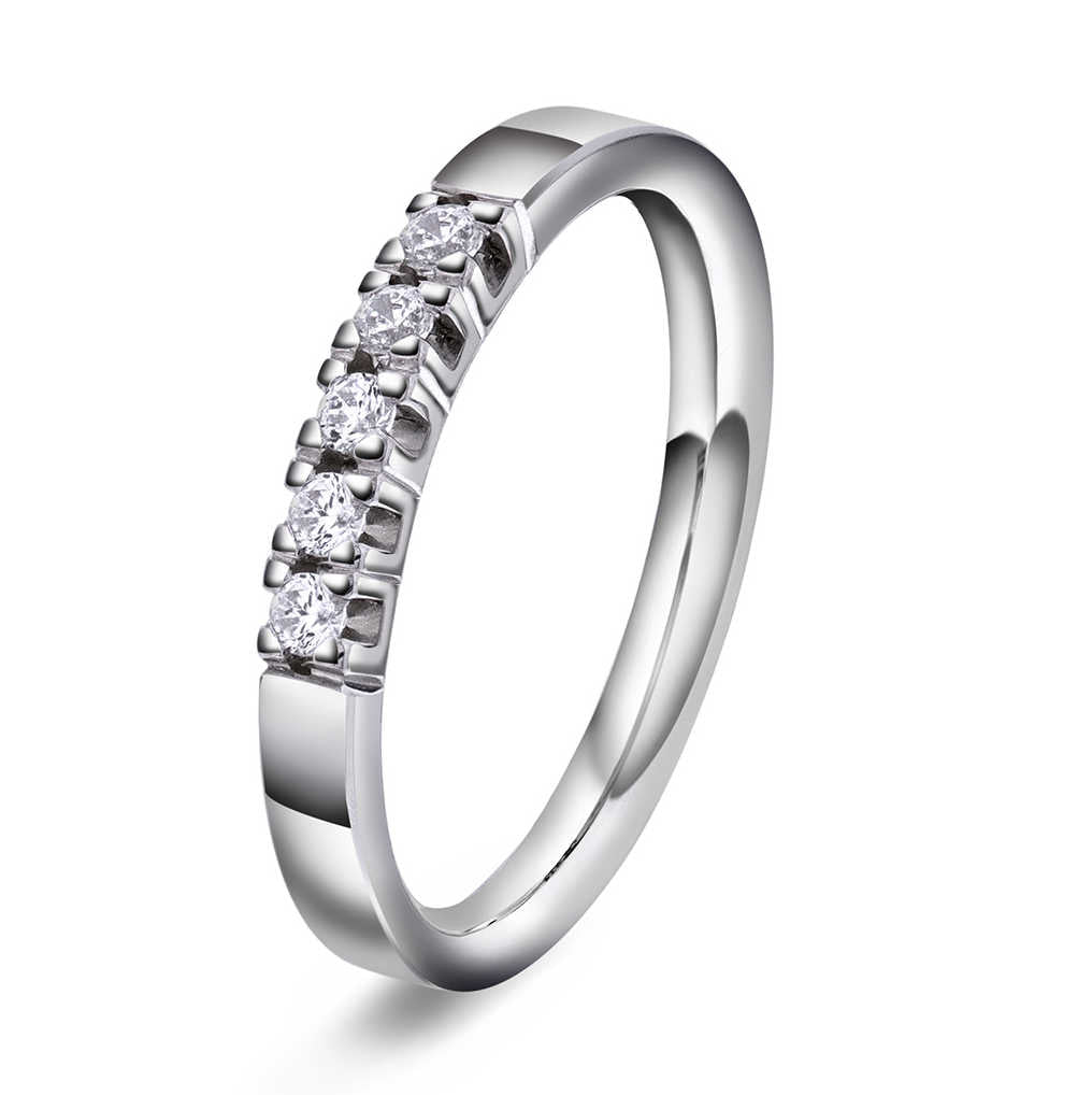 Ring i gull med diamanter 0,15 TWVS N19125 - Bjerveur.noRing i gull med diamanter 0,15 TWVS N19125
