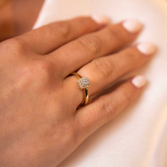 Ring i gull med diamanter 0,15 WP 59727 - Bjerveur.noRing i gull med diamanter 0,15 WP 59727