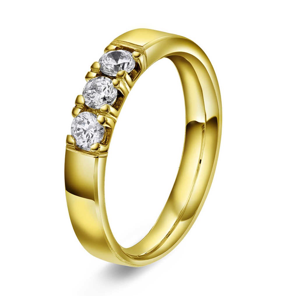 Ring i gull med diamanter 0,30 TWVS N20635 - Bjerveur.noRing i gull med diamanter 0,30 TWVS N20635