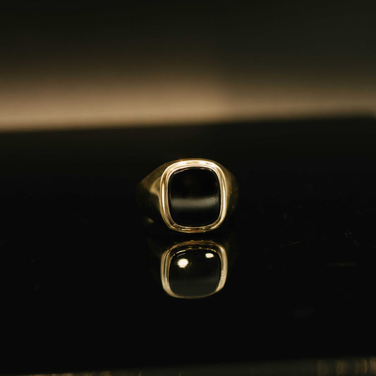 RING I GULL MED ONYX 2275044 - 21 - Bjerveur.noRING I GULL MED ONYX 2275044 - 21