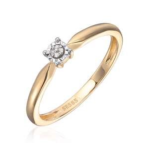 Ring med diamanter 0,01ct Wsi Artikkelnr: 57331 - Bjerveur.noRing med diamanter 0,01ct Wsi Artikkelnr: 57331