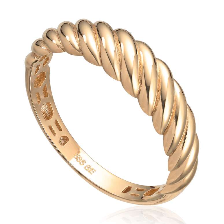 Ring "Old money" 14K Artikkelnr: 57449 - Bjerveur.noRing "Old money" 14K Artikkelnr: 57449