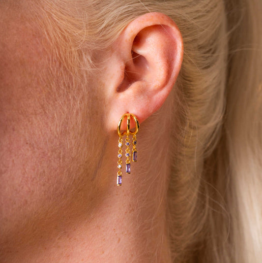 Rio radiance øredobber i sølv med zirkon 992024 - Bjerveur.noRio radiance øredobber i sølv med zirkon 992024