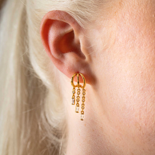 Rio radiance øredobber i sølv med zirkon 992925 - Bjerveur.noRio radiance øredobber i sølv med zirkon 992925