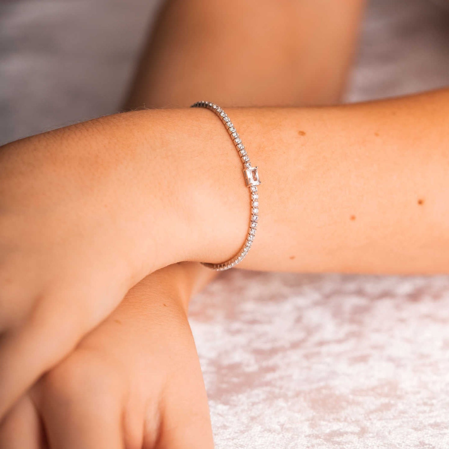 Roma armbånd i sølv med zirkonia 992298 - Bjerveur.noRoma armbånd i sølv med zirkonia 992298