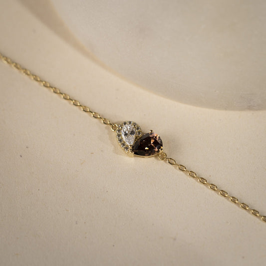 Sammen armbånd i sølv med zirkonia 992431 - Bjerveur.noSammen armbånd i sølv med zirkonia 992431