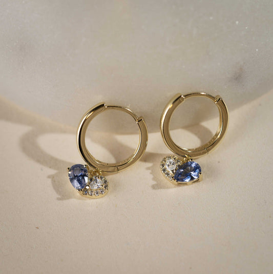 'Sammen' øredobber i sølv med zirkonia 992427 - Bjerveur.no'Sammen' øredobber i sølv med zirkonia 992427