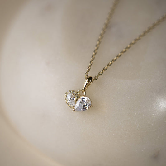 Sammen smykke i sølv med zirkonia 992432 - Bjerveur.noSammen smykke i sølv med zirkonia 992432