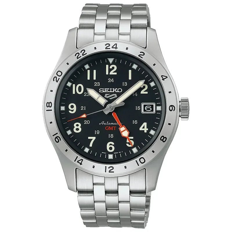 SEIKO 5 FIELD STYLE GMT SSK023K1 - Bjerveur.noSEIKO 5 FIELD STYLE GMT SSK023K1
