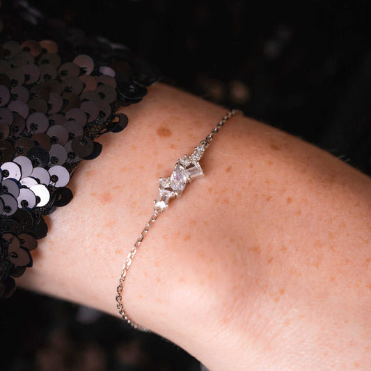 Seoul Shine armbånd i sølv med zirkonia 992113 - Bjerveur.noSeoul Shine armbånd i sølv med zirkonia 992113