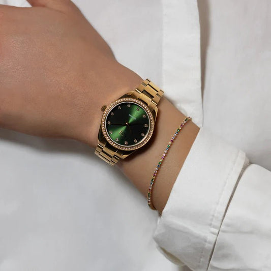 Set Valeria SKU: SJ - W1046SET - CZ - YG - Bjerveur.noSet Valeria SKU: SJ - W1046SET - CZ - YG