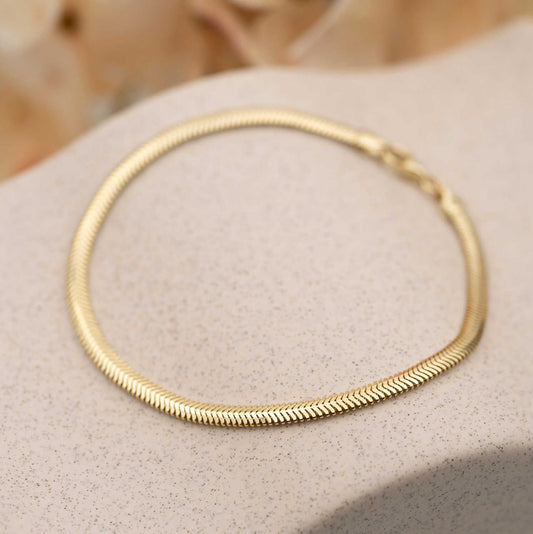 Slange armbånd i gull 59905 - Bjerveur.noSlange armbånd i gull 59905