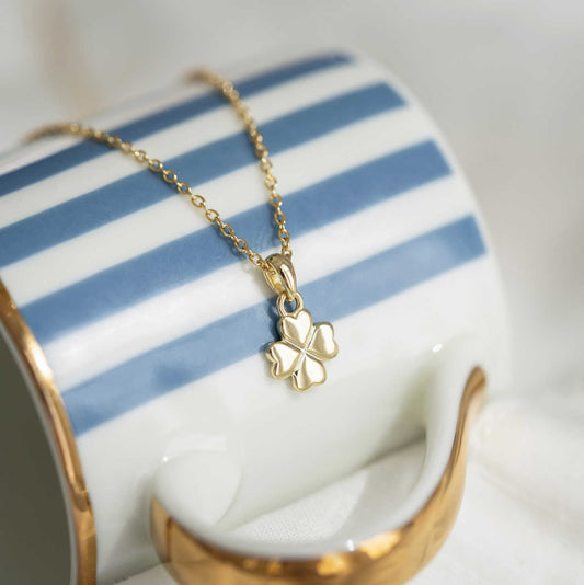 Smykke i sølv firkløver 25374 - Bjerveur.noSmykke i sølv firkløver 25374