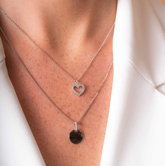 Smykke i sølv hjerte 992060 - Bjerveur.noSmykke i sølv hjerte 992060