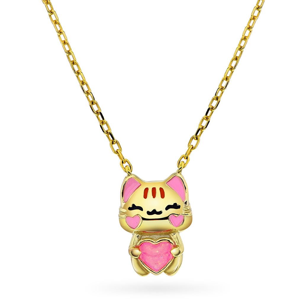 Smykke i sølv katt - Bjerveur.noSmykke i sølv katt