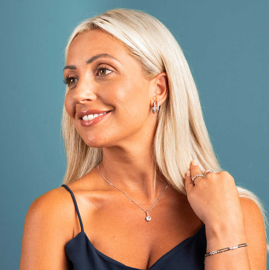 SMYKKE I SØLV MED ZIRKONIA 991747 - Bjerveur.noSMYKKE I SØLV MED ZIRKONIA 991747