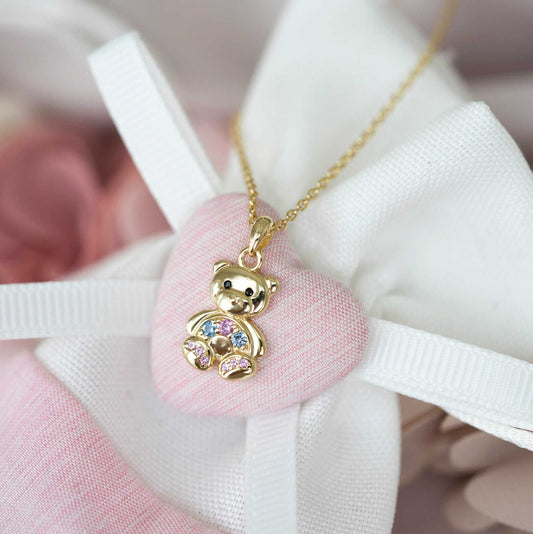 Smykke i sølv med zirkonia bamse 25383 - Bjerveur.noSmykke i sølv med zirkonia bamse 25383