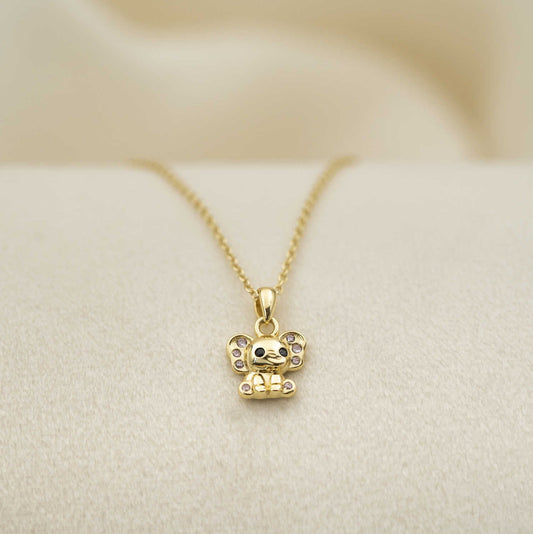 Smykke i sølv med zirkonia elefant 25465 - Bjerveur.noSmykke i sølv med zirkonia elefant 25465